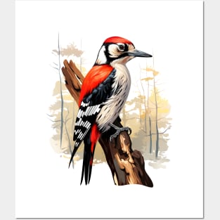 Woodpecker Posters and Art